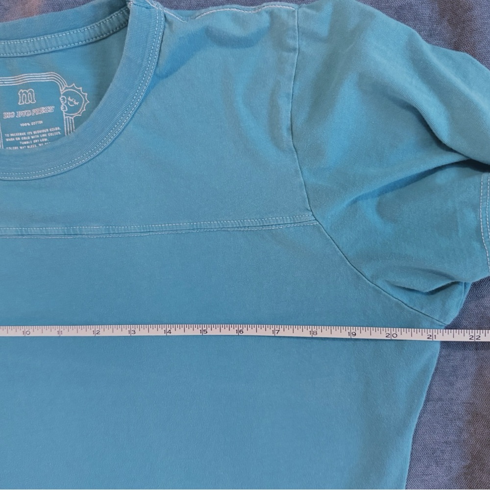Big Bud Press Varsity T shirt - SOME DAMAGE please read - Picture 5 of 7